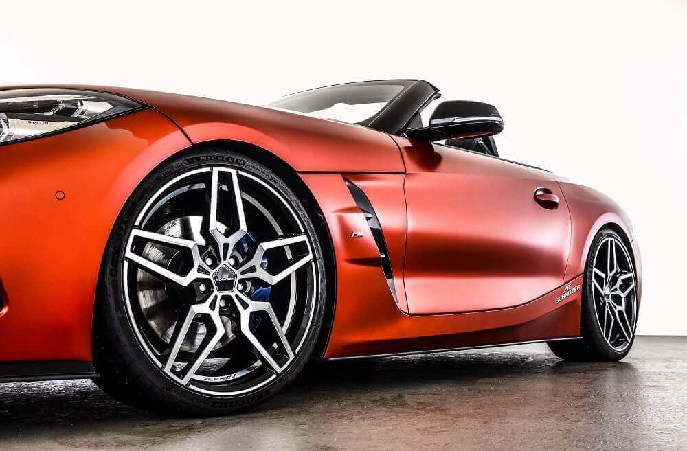 AC Schnitzer 20" wheel & tyre set AC4 BiColor Continental for Toyota GR Supra