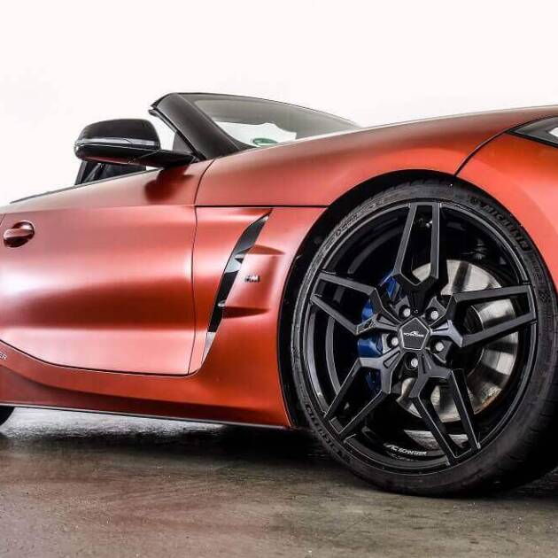 AC Schnitzer 20" wheel & tyre set AC4 Black Michelin for Toyota GR Supra