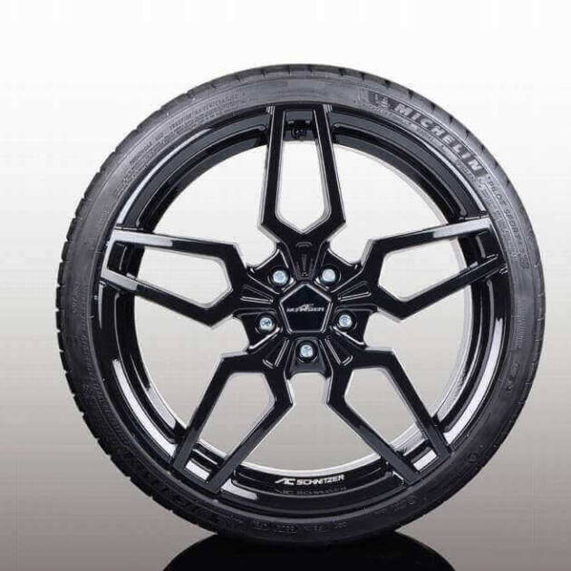 AC Schnitzer 20" wheel & tyre set AC4 Black Continental for BMW i5 G60