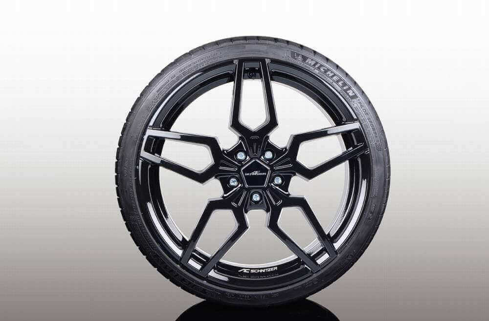AC Schnitzer 20" wheel & tyre set AC4 Black Michelin for BMW 5 series G60/G61