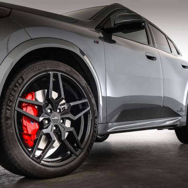 AC Schnitzer 20" wheel & tyre set AC4 Black Hankook for BMW X1 U11