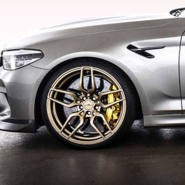 AC Schnitzer 21" wheel & tyre set AC4 forged Techgold Michelin for BMW M5 F90