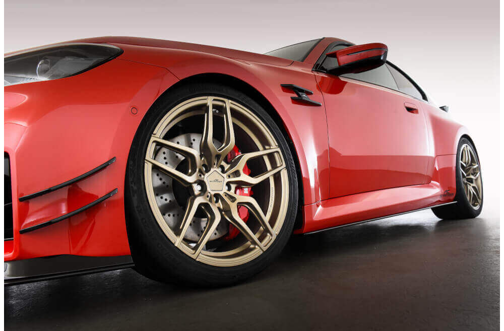 AC Schnitzer 20/21" wheel & tyre set AC4 forged Techgold Continental for BMW M4 G82/G83