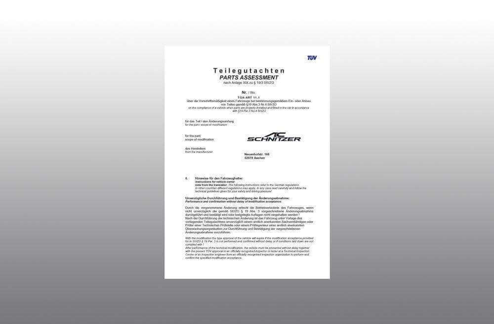 AC Schnitzer 20/21" wheel & tyre set AC4 forged black Continental for BMW M4 G82/G83 - Bilde 5