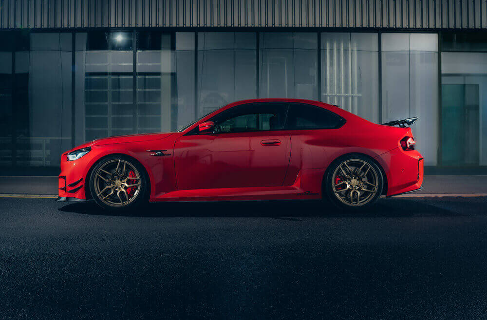 AC Schnitzer 20/21" wheel & tyre set AC4 forged Techgold Michelin for BMW M4 G82/G83 - Bilde 3