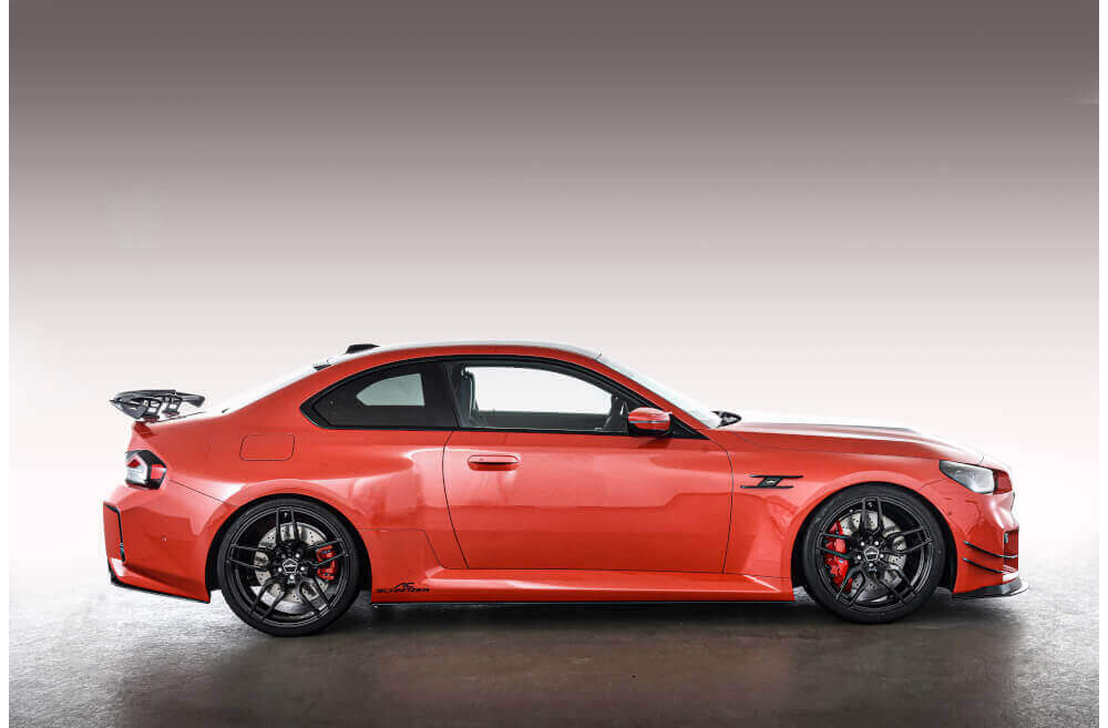 AC Schnitzer 20/21" wheel & tyre set AC4 forged black Michelin for BMW M2 G87 - Bilde 2