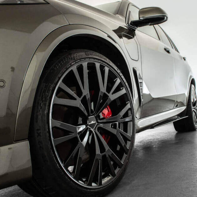 AC Schnitzer 22" wheel & tyre set AC5 Black Continental for BMW X6 G06 LCI
