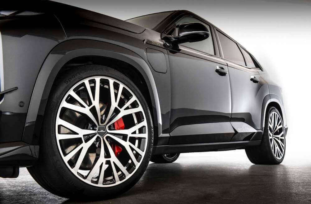 AC Schnitzer 23" wheel & tyre set AC5 BiColor Pirelli for BMW XM G09