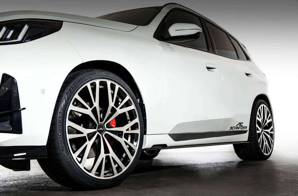 AC Schnitzer 22" wheel & tyre set AC5 BiColor Continental for BMW X3 G45 with FA offset 21 / RA offset 35,5
