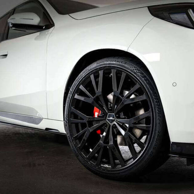 AC Schnitzer 22" wheel & tyre set AC5 Black Continental for BMW X3 G45 with FA offset 21 und RA offset 35,5