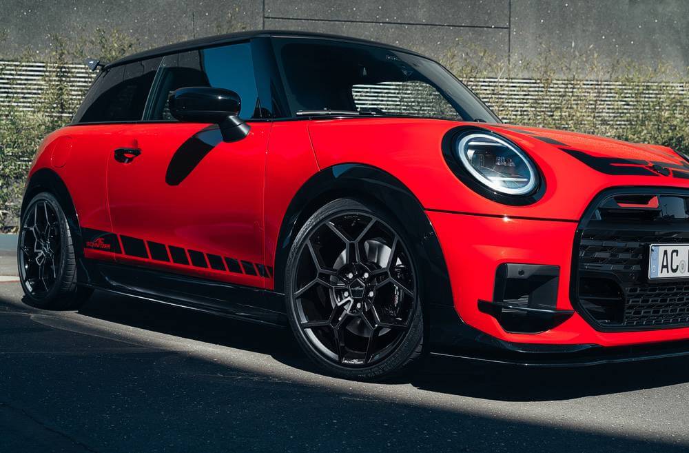 AC Schnitzer 19" offset 40 wheel & tyre set MI3 Black Hankook for MINI F65