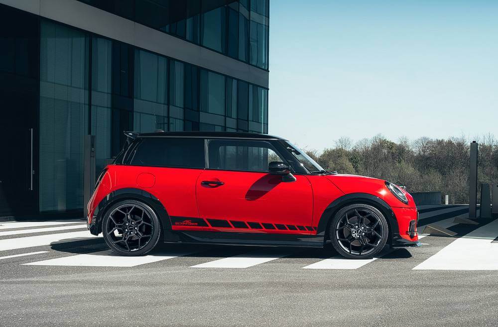 AC Schnitzer 19" offset 40 wheel & tyre set MI3 Black Hankook for MINI F65 - Bilde 2