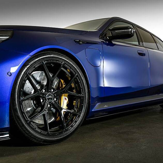 AC Schnitzer 21" wheel & tyre set AC6 forged Black Yokohama for BMW M5 G90/G99