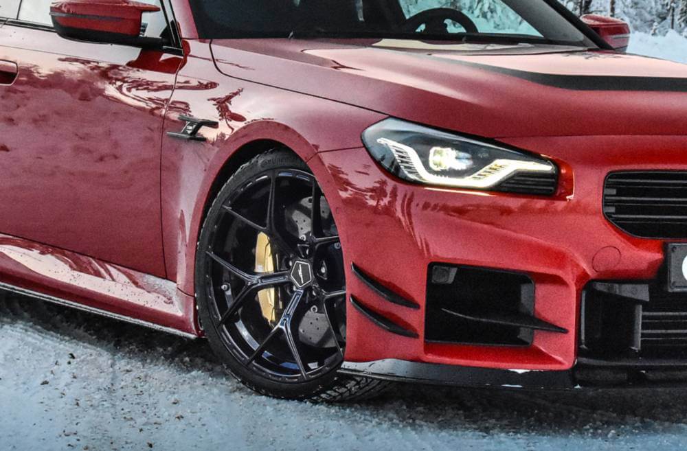 AC Schnitzer 20" wheel & tyre set AC6 black winter Continental for BMW M2 G87