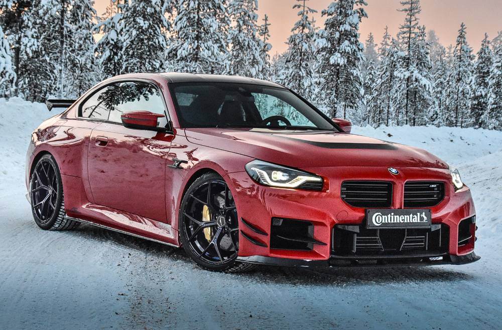 AC Schnitzer 20" wheel & tyre set AC6 black winter Continental for BMW M2 G87 - Bilde 2