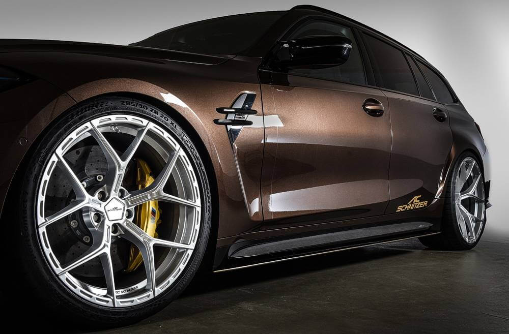 AC Schnitzer 20"/21" wheel & tyre set AC6 silver Continental for BMW M2 G87