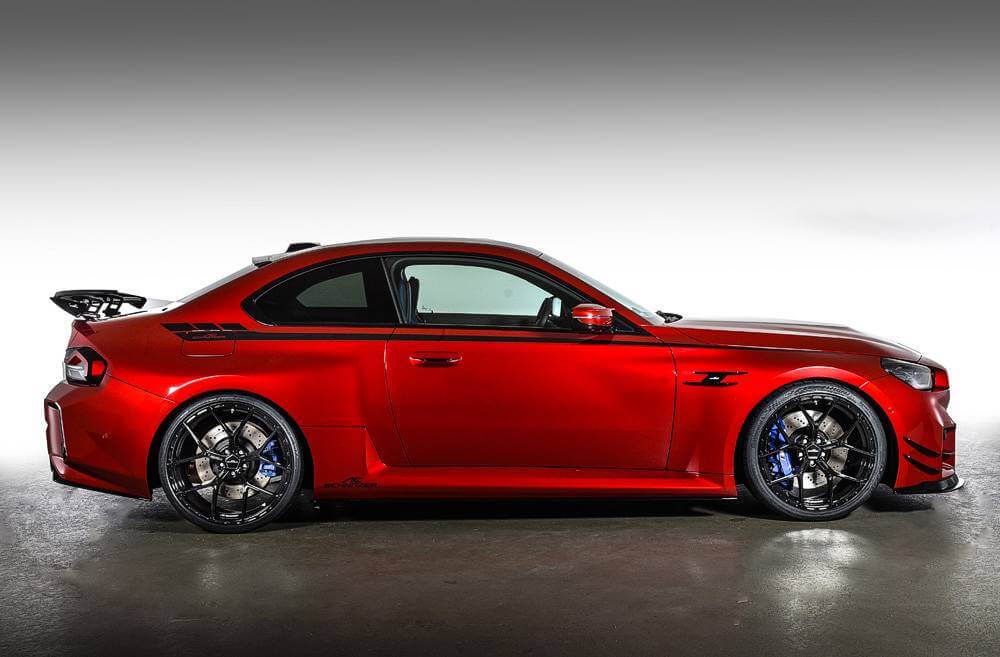 AC Schnitzer 20"/21" wheel & tyre set AC6 Black Continental for BMW M2 G87 - Bilde 2