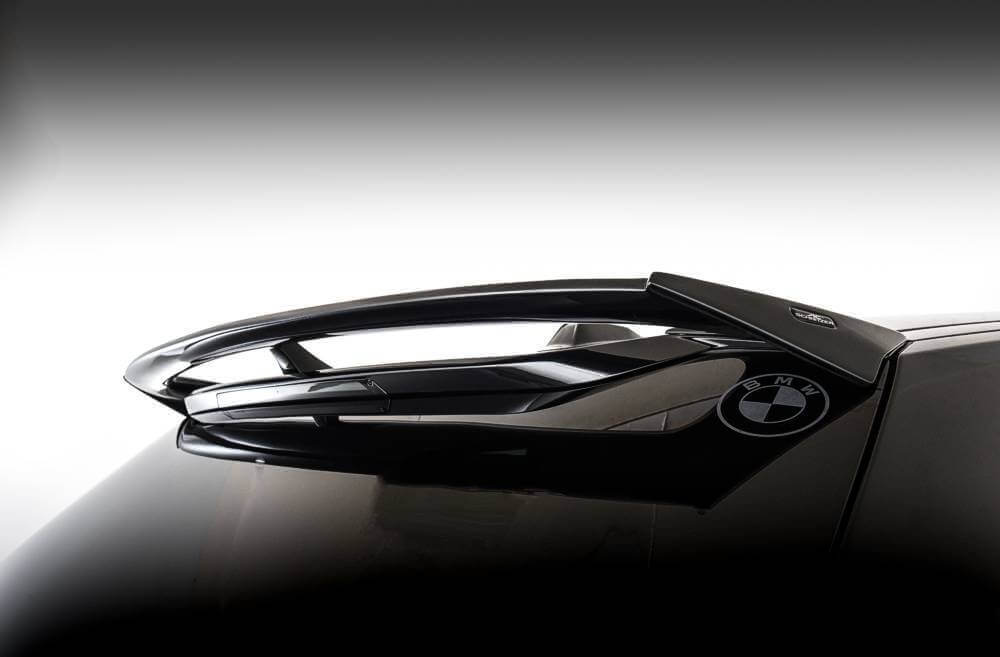 AC Schnitzer painting rear roof spoiler