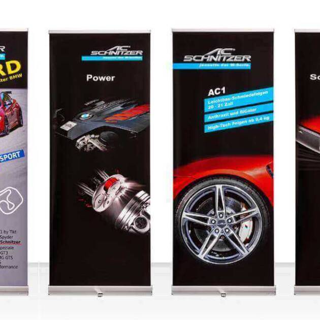 AC Schnitzer roll up banner