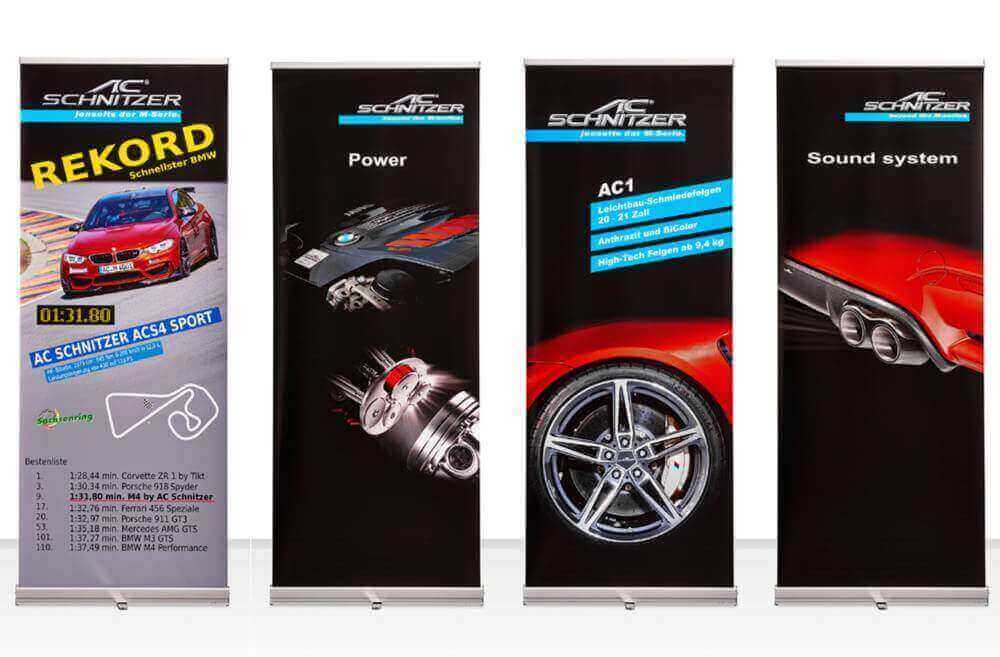 AC Schnitzer roll up banner