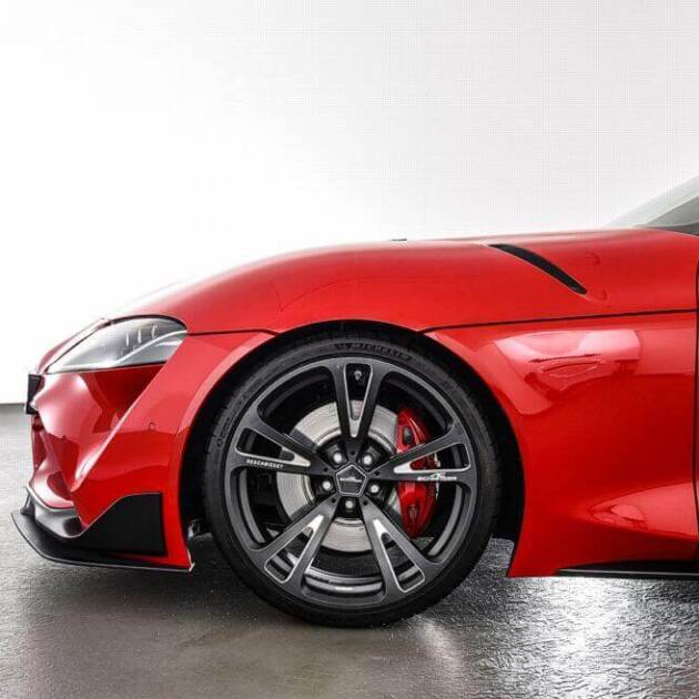AC Schnitzer 20" wheel & tyre set AC3 forged anthracite-silver Continental for Toyota GR Supra
