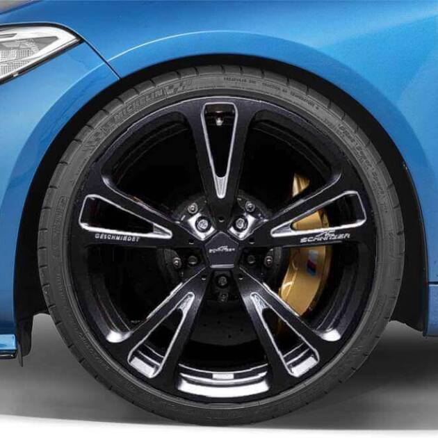 AC Schnitzer 20" wheel & tyre set AC3 forged anthracite-silver Michelin for BMW M2 F87
