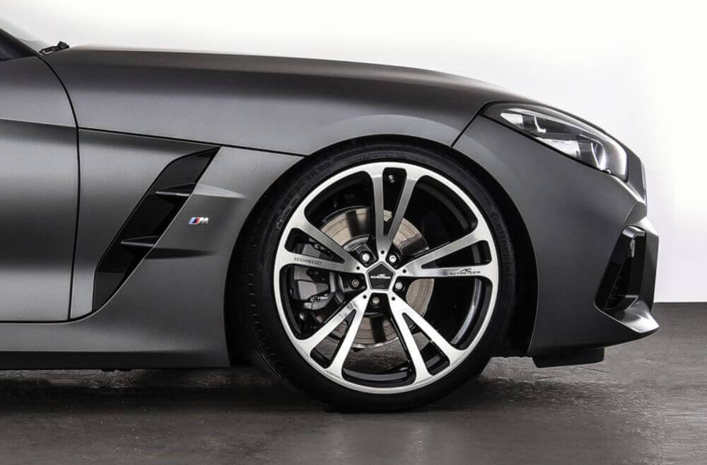 AC Schnitzer 20" wheel & tyre set AC3 forged silver-anthracite Michelin for BMW Z4 G29